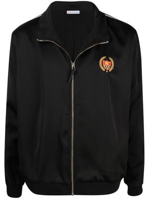 BEL-AIR ATHLETICS embroidered-logo detail jacket - Black