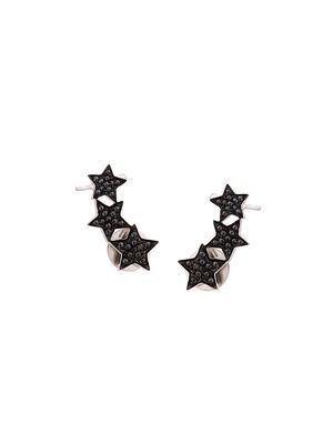 ALINKA Stasia triple star diamond ear cuff - Metallic