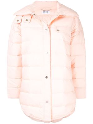 LU MEI Herne Hill shirt jacket3 - Pink
