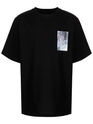 Juun.J graphic-print T-shirt - Black
