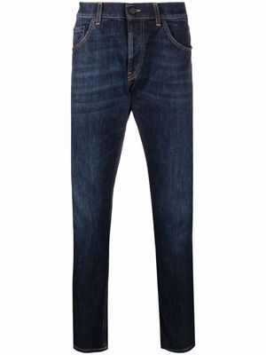 DONDUP high-rise slim fit jeans - Blue