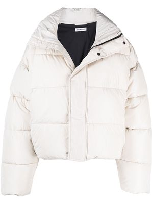 Balenciaga BB padded jacket - Neutrals