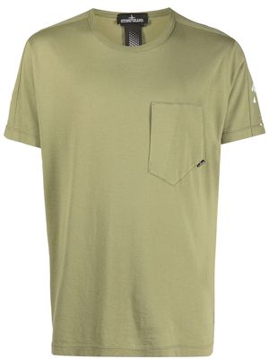 Stone Island Shadow Project patch pocket T-shirt - Green