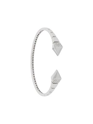 Anapsara 18kt white gold Temptation diamond cuff - Silver