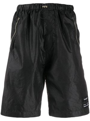 Marcelo Burlon County of Milan drawstring waist shorts - Black