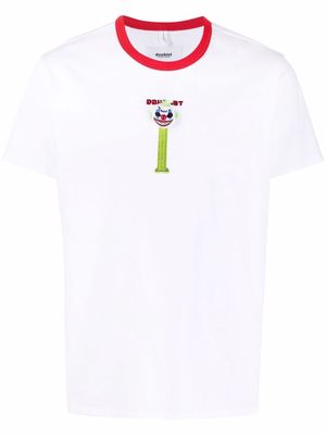 Doublet embroidered clown-motif T-shirt - White
