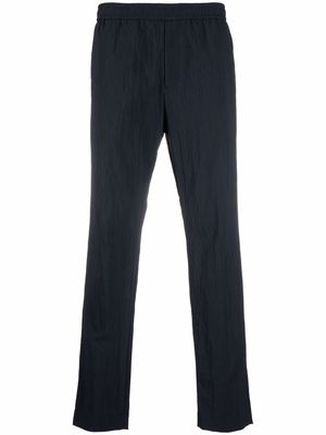 Theory Graham water-resistant piqué trousers - Blue