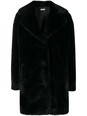P.A.R.O.S.H. single breasted midi coat - Black