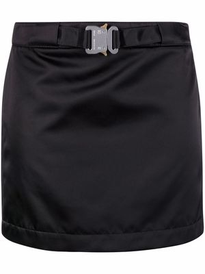 1017 ALYX 9SM buckled mini skirt - Black