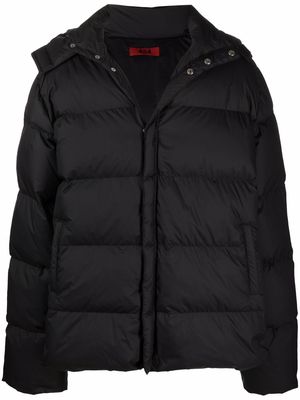 424 concealed puffer jacket - Black