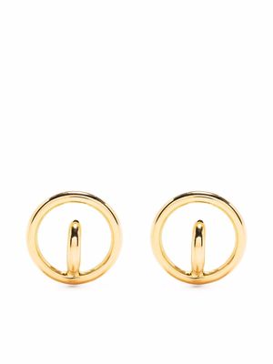 Charlotte Chesnais small Saturn earrings - Gold