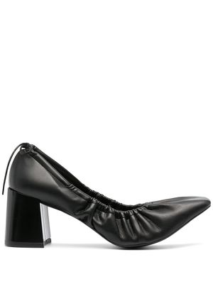 Patou square-toe block heel pumps - Black
