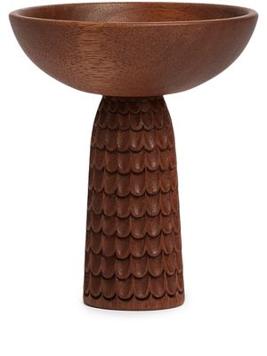 Zanat Nera wooden small bowl - Brown