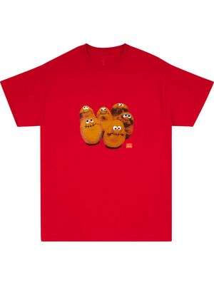 Travis Scott x Mcdonalds nuggets-motif T-shirt - Red