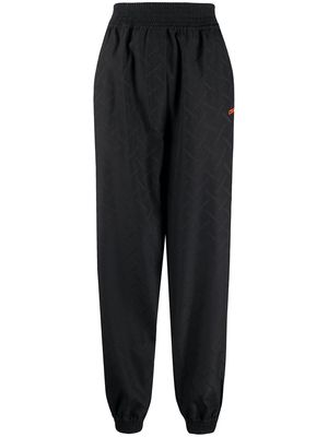 Marcelo Burlon County of Milan County side zip track pants - Black
