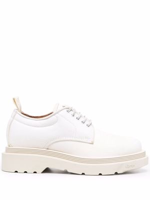 Buttero 40mm leather lace-up shoes - White