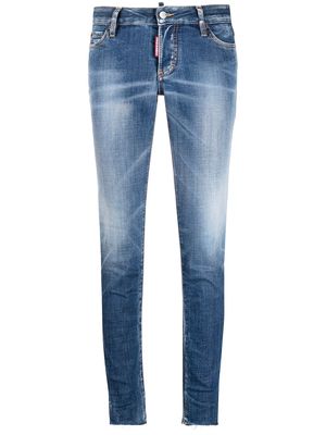 Dsquared2 stonewashed skinny jeans - Blue