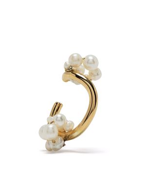 Completedworks P27 pearl-embellished ear cuff - Gold