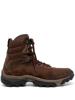 Jacquemus Terra lace-up hiking boots - Brown