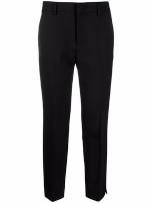 Pt05 cropped straight-leg trousers - Black