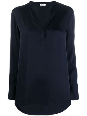 Filippa K slit detail blouse - Blue