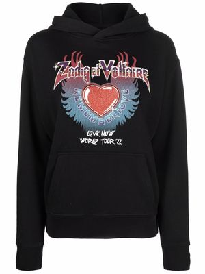 Zadig&Voltaire Spencer Compo Concert sweatshirt - Black