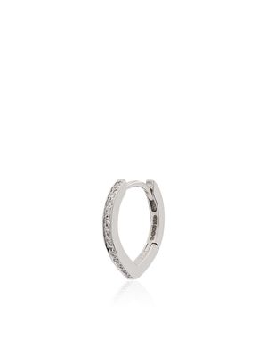 Repossi 18kt white gold diamond single earring - Silver