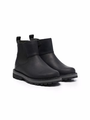 Timberland Kids elasticated side-panel boots - Black