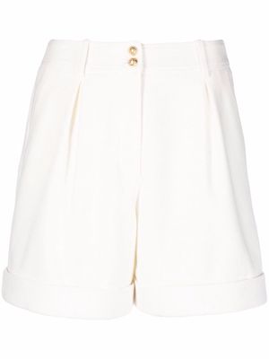 Balmain high-waisted tailored shorts - White