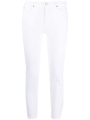 Haikure slim-fit cropped jeans - White