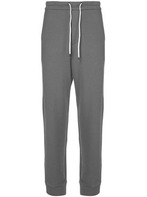 James Perse Terry plain track trousers - Green