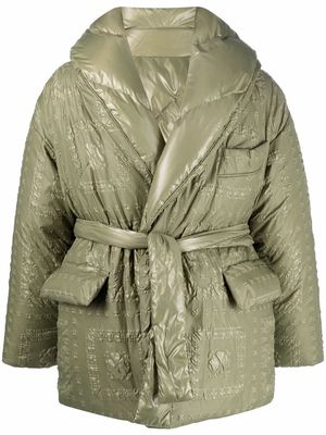 Peuterey reversible padded coat - Green
