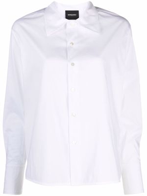 Simonetta Ravizza Sandie cotton-blend shirt - White