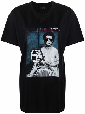 ETRO graphic-print T-shirt - Black