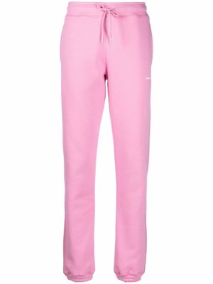 Soulland Eisa organic cotton-blend track pants - Pink