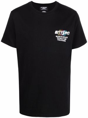 Enterprise Japan logo-print short-sleeved T-shirt - Black