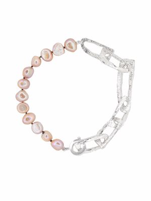 LOVENESS LEE Cleo pearl bracelet - Silver