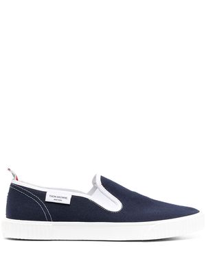 Thom Browne slip-on flat sneakers - Blue