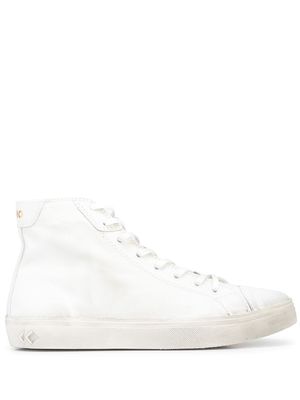 Koio Court high-top leather sneakers - White