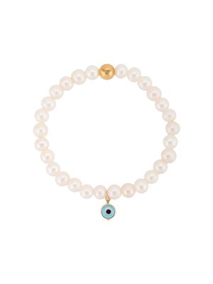 Nialaya Jewelry beaded bracelet - WHITE