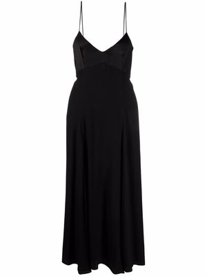 Société Anonyme V-neck slip dress - Black