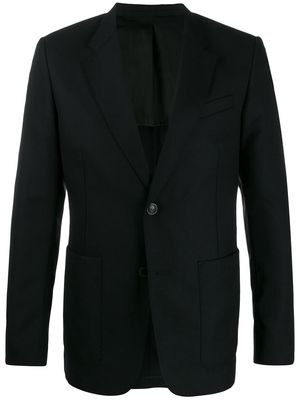 AMI Paris button front blazer - Black