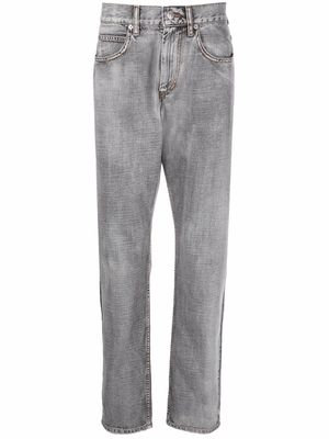 Isabel Marant Jack faded straight-leg jeans - Grey