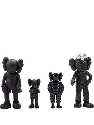 KAWS Companion Family figure set - Black