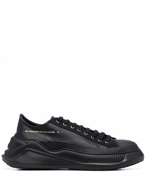 OAMC low-top lace-up trainers - Black