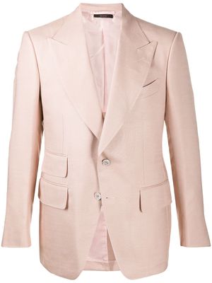 TOM FORD peak-lapel blazer - Pink