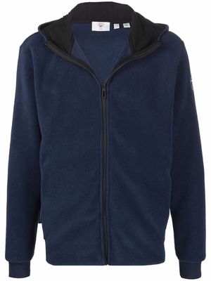 Rossignol zip front fleece sweater - Blue