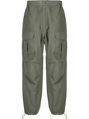 Paria Farzaneh recycled panel cargo trousers - Green