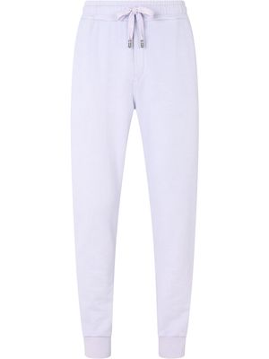 Dolce & Gabbana tapered-leg cotton track pants - Neutrals