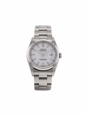 Rolex 1999 pre-owned Datejust 36mm - White